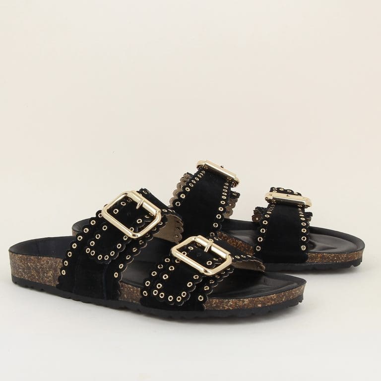 sandale arianna e26 noir Semerdjian