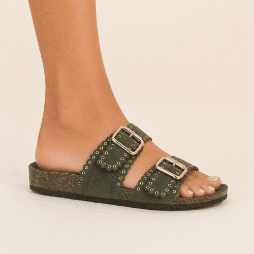 sandale arianna e26 vert Semerdjian