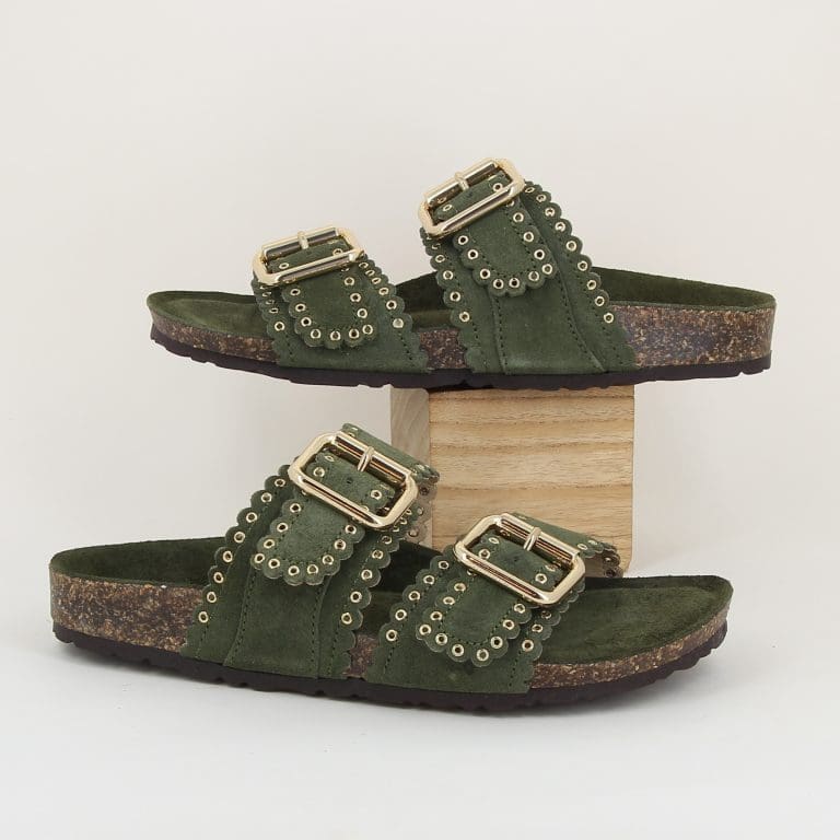 sandale arianna e26 vert Semerdjian