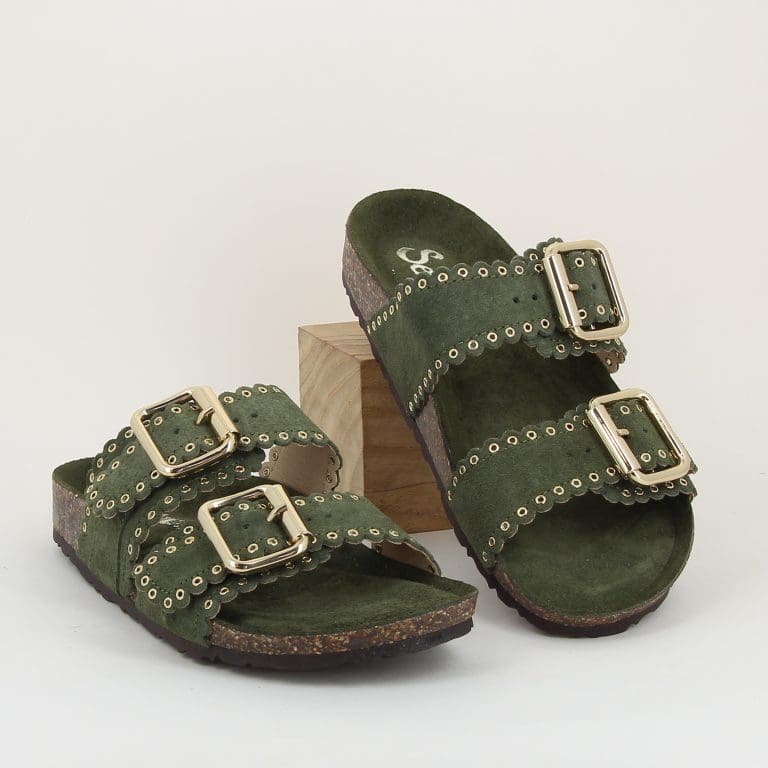 sandale arianna e26 vert Semerdjian