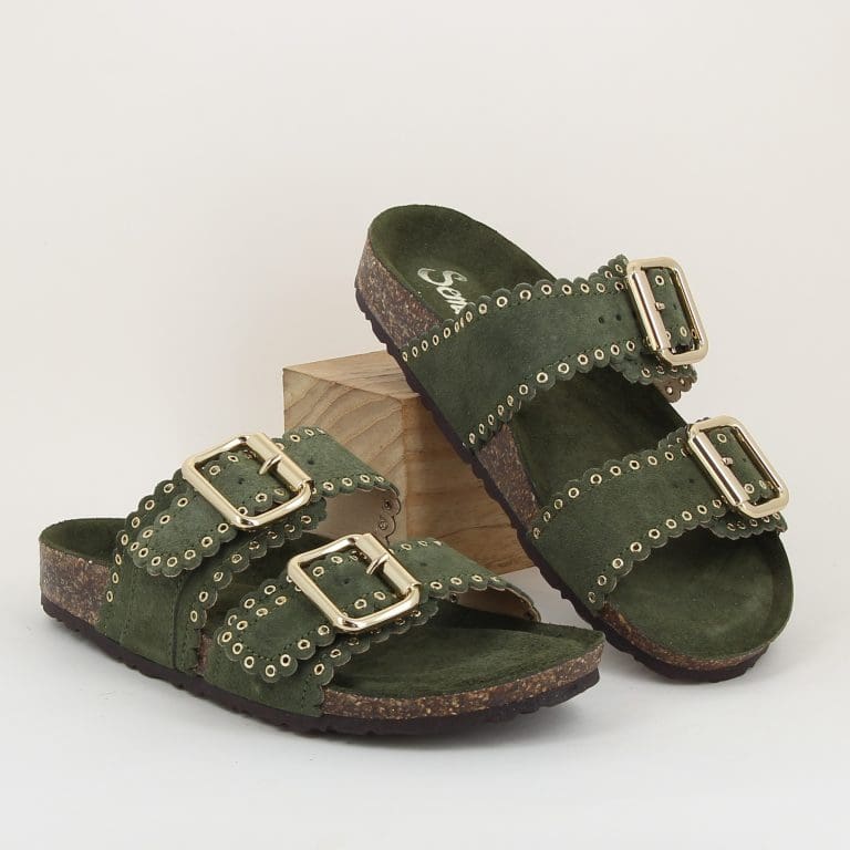 sandale arianna e26 vert Semerdjian