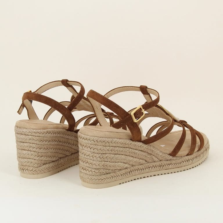sandale calder marron Unisa
