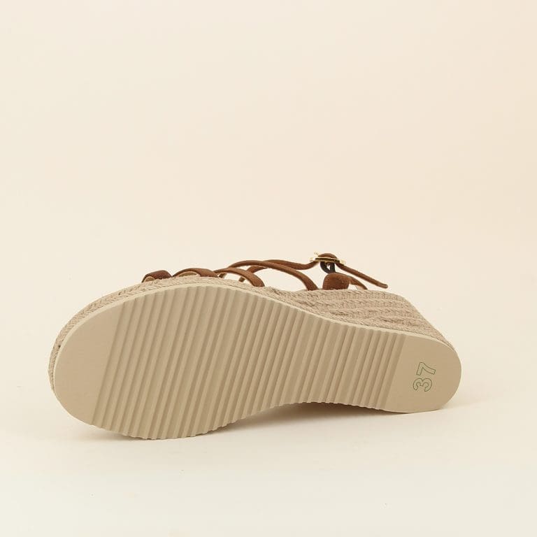 sandale calder marron Unisa
