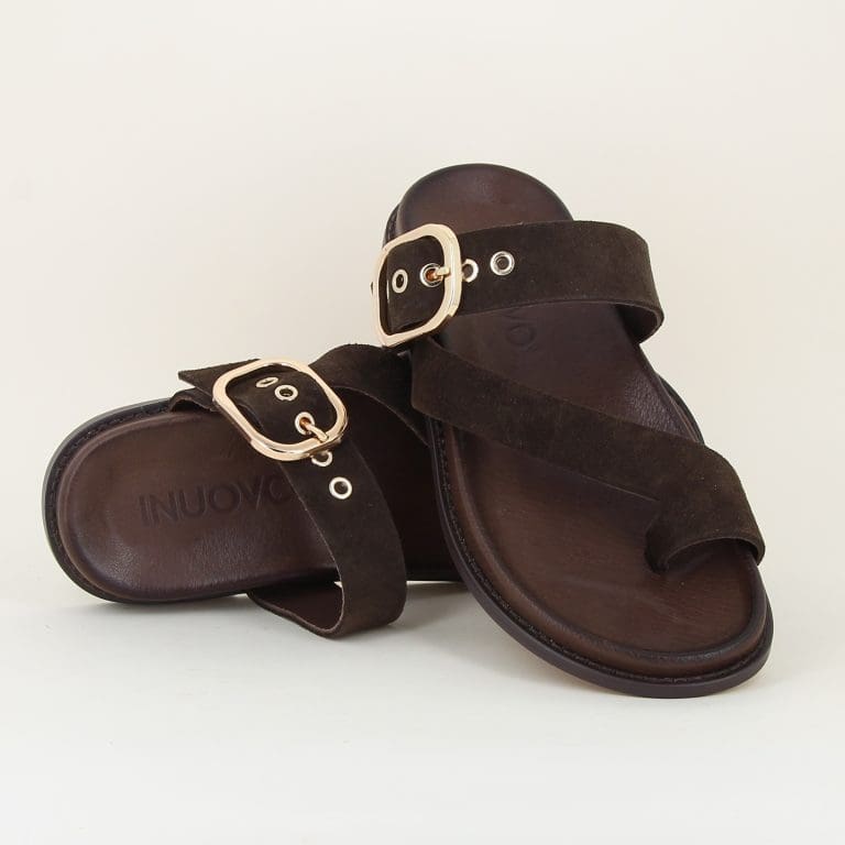 sandale d51065 marron Inuovo