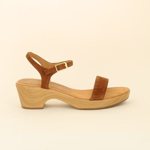 sandale irita e26 camel Unisa