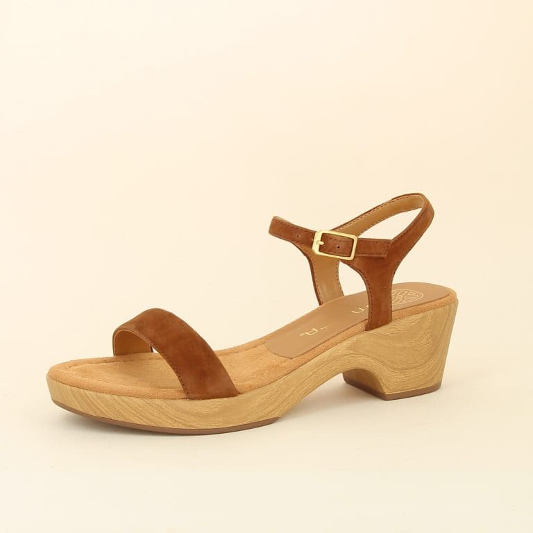 sandale irita e26 camel Unisa