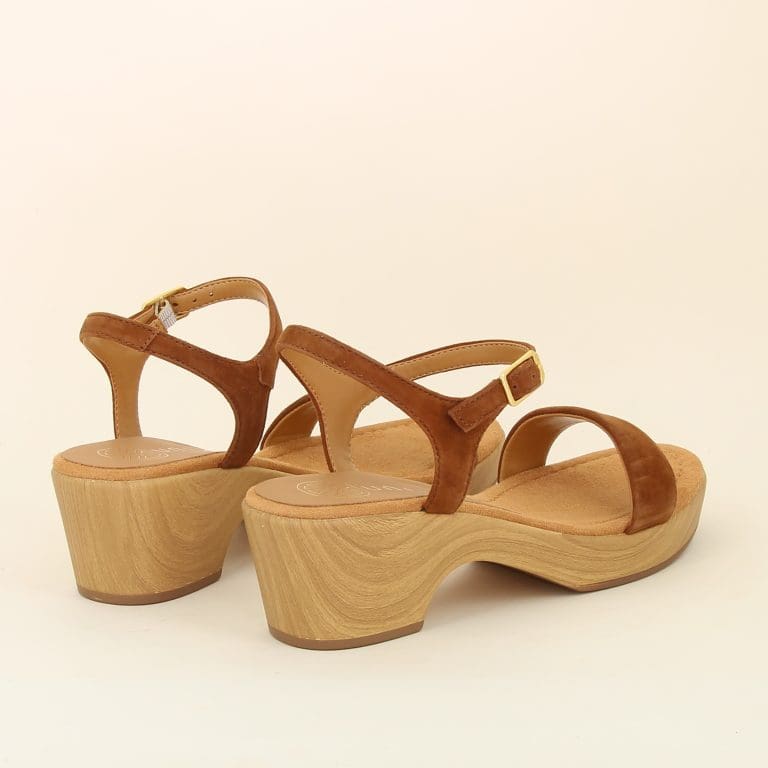 sandale irita e26 camel Unisa
