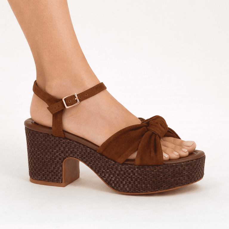 sandale kalea marron Unisa