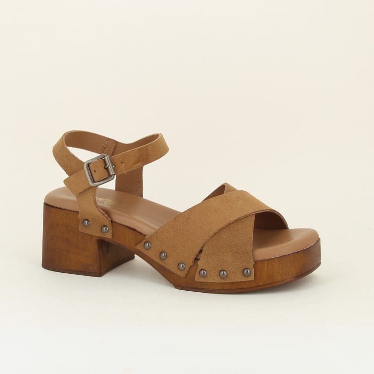 sandale micol camel Semerdjian