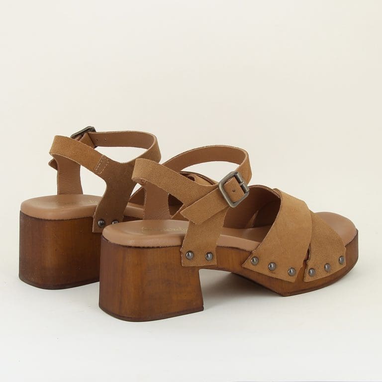 sandale micol camel Semerdjian