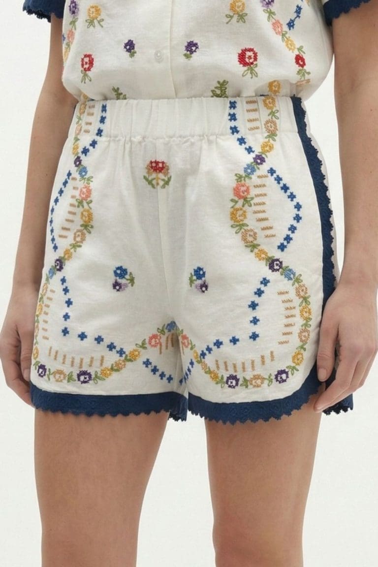 short peretti e26 blanc Berenice