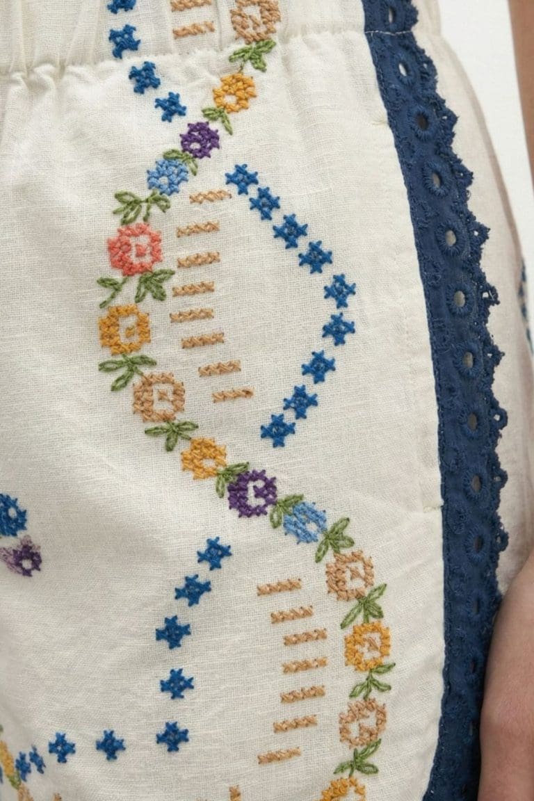 short peretti e26 blanc Berenice