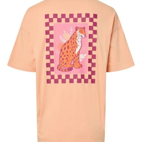 tshirt pceloise prin orange Pieces