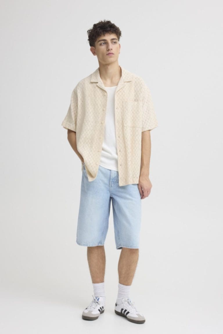 bermuda tommy bleu solid
