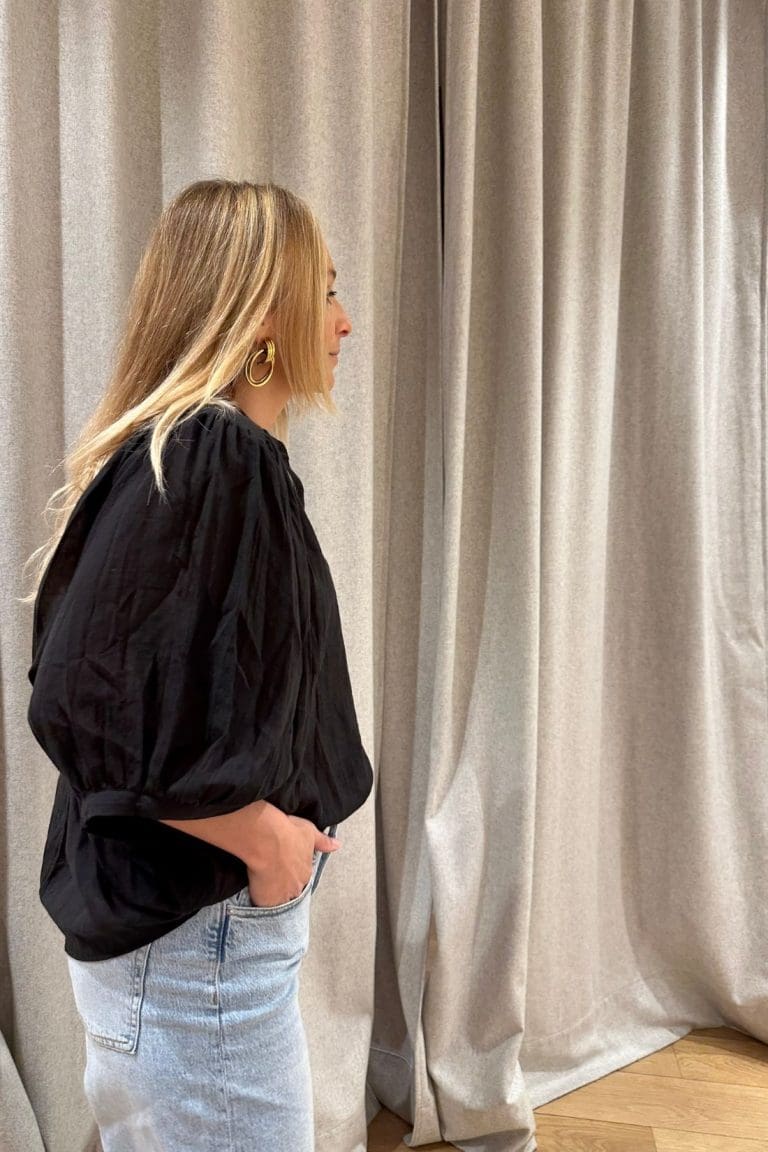 chemise riley noir outremesure