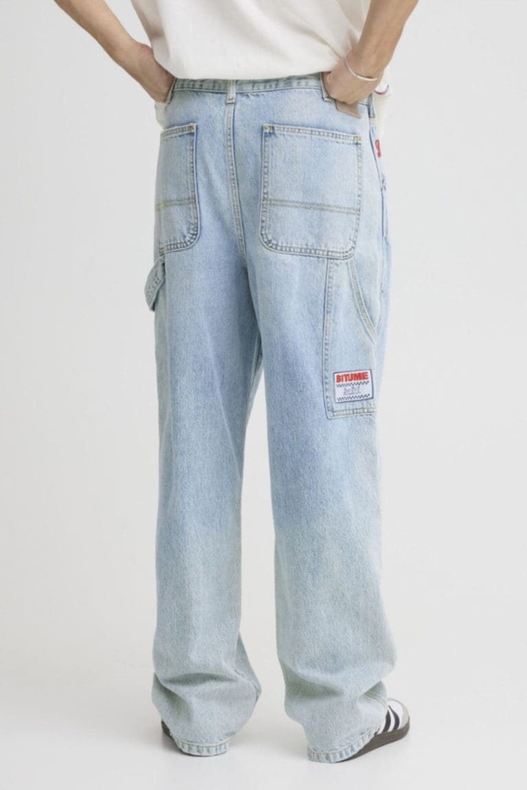 jean mason bleu solid