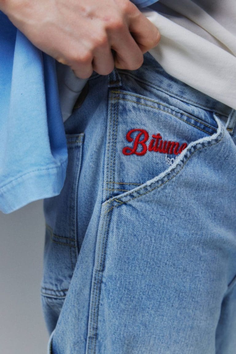 jean mason bleu solid