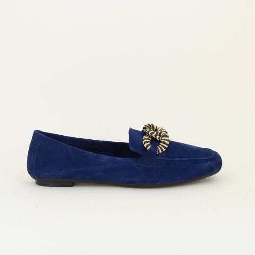 mocassin hamaya e26 bleu marine Reqins