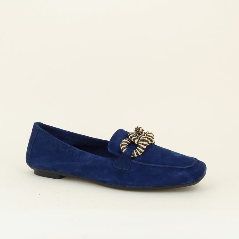 mocassin hamaya e26 bleu marine Reqins