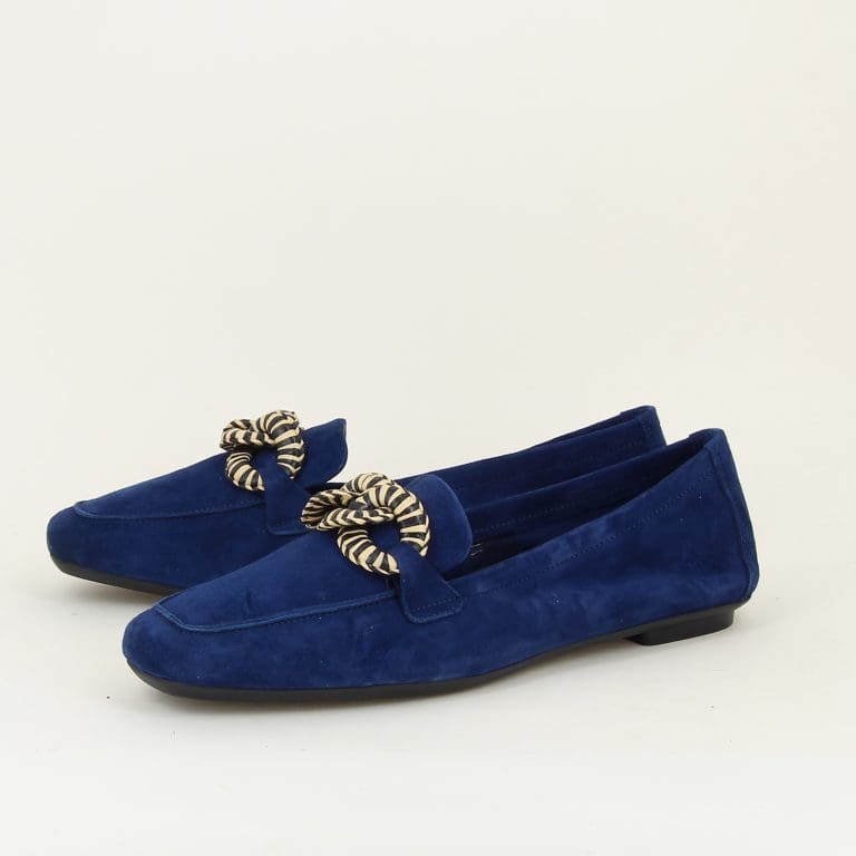 mocassin hamaya e26 bleu marine Reqins