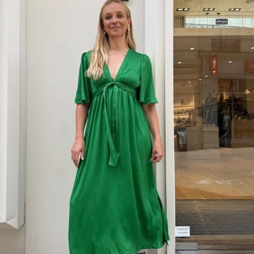 robe nérea e26 vert outremesure