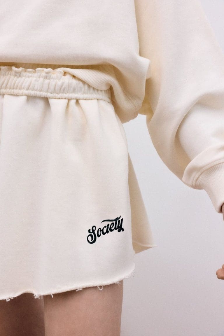 short mazus ecru the new society