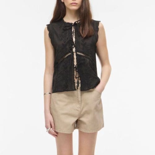 short roujolie e26 beige vila