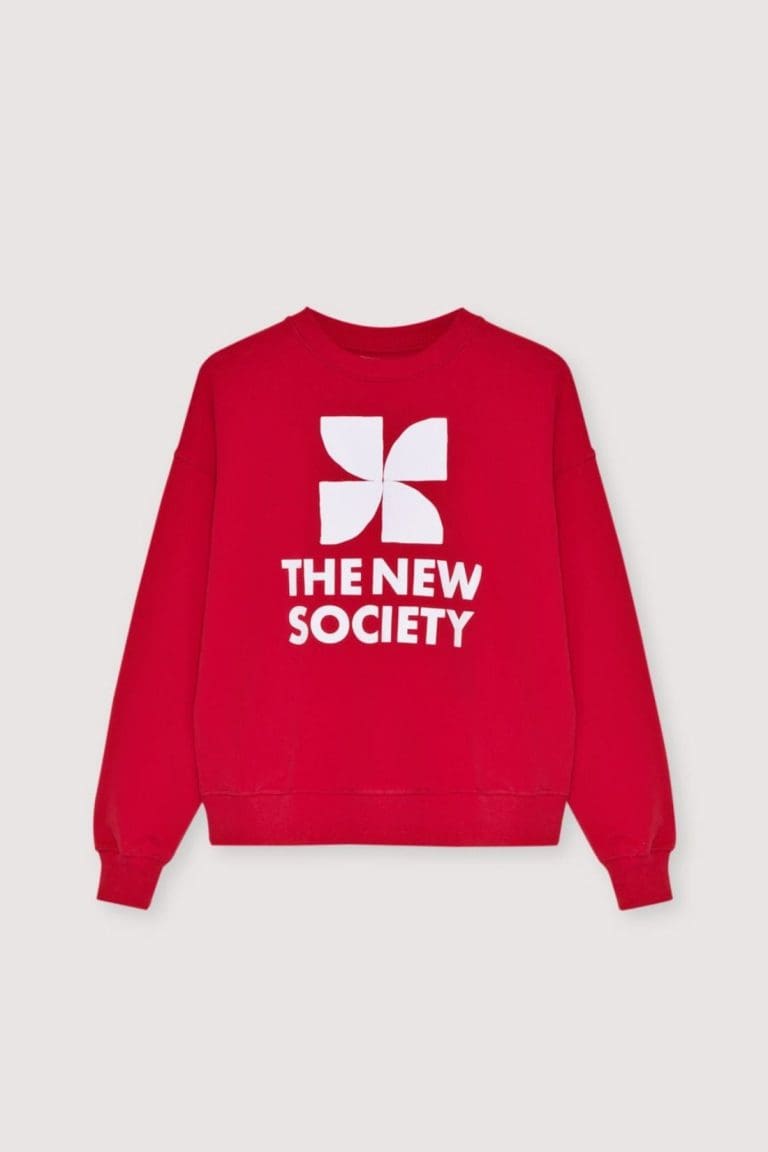 sweat tns logo rouge the new society