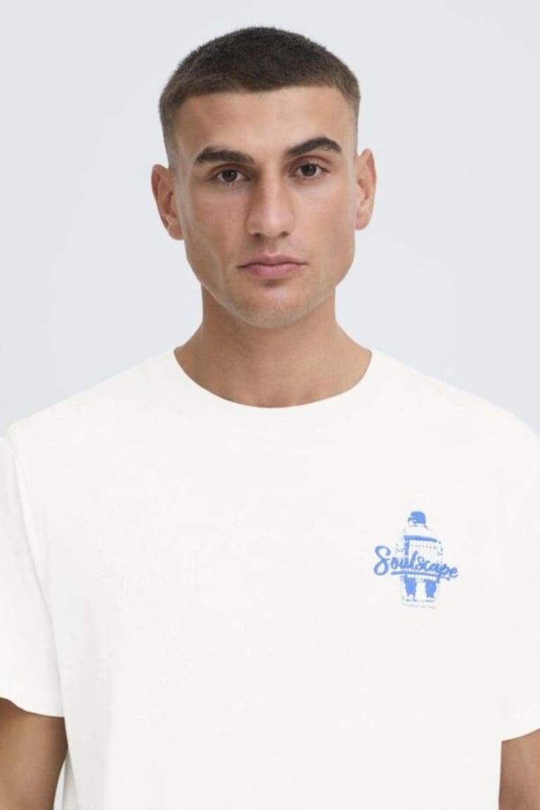 t-shirt trex blanc solid