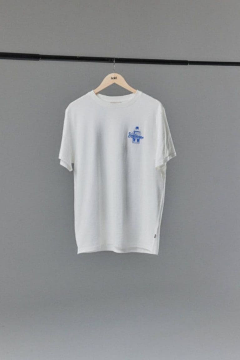 t-shirt trex blanc solid