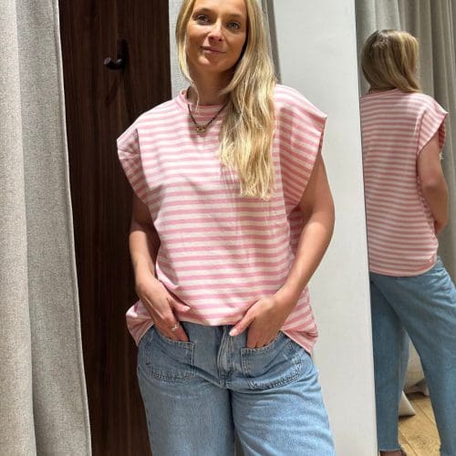 tshirt charly e26 rose outremesure