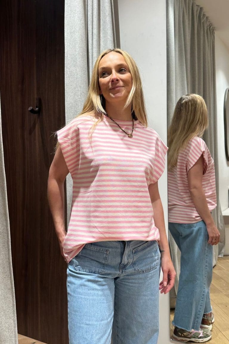 tshirt charly e26 rose outremesure