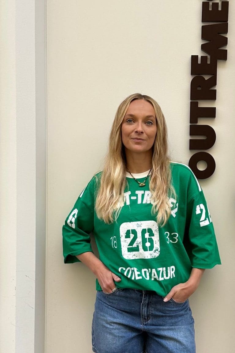 tshirt tropez e26 vert outremesure