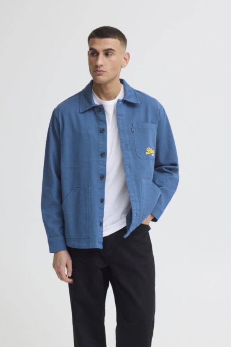 veste bellamy bleu solid