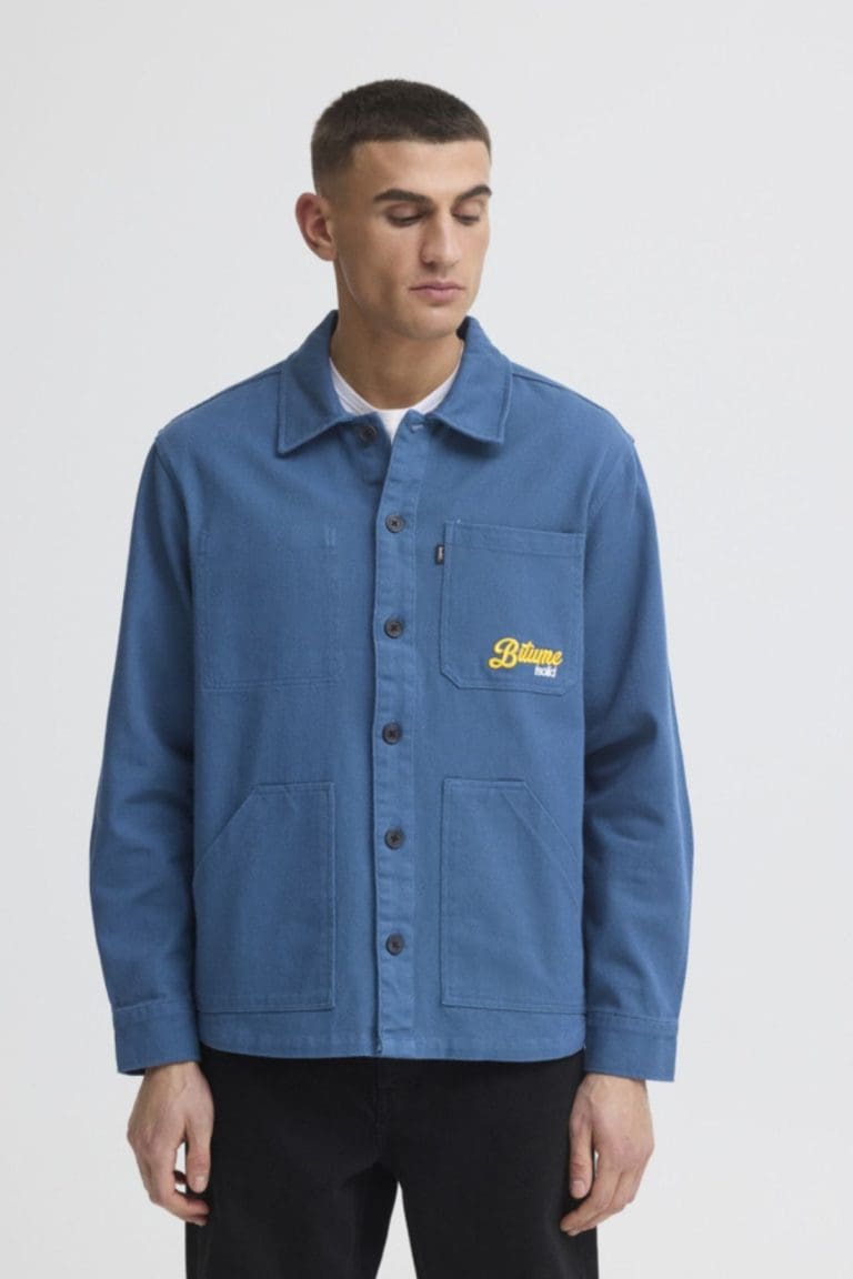 veste bellamy bleu solid