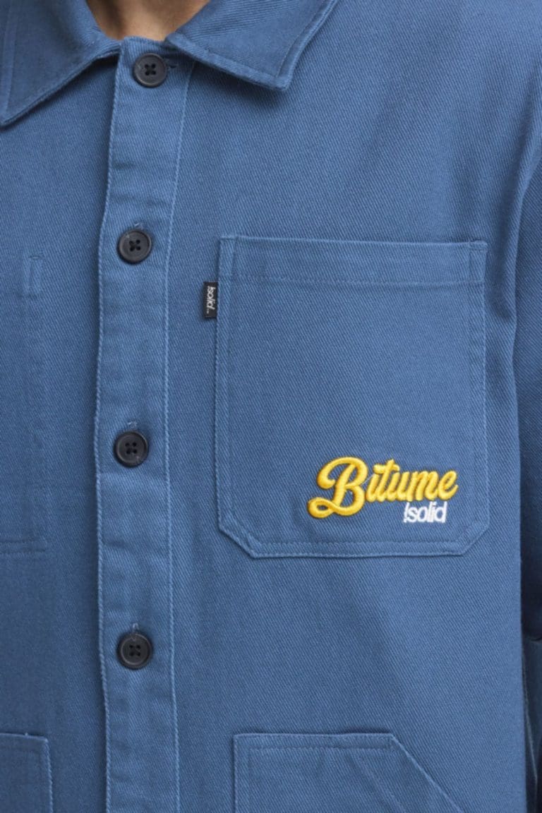 veste bellamy bleu solid