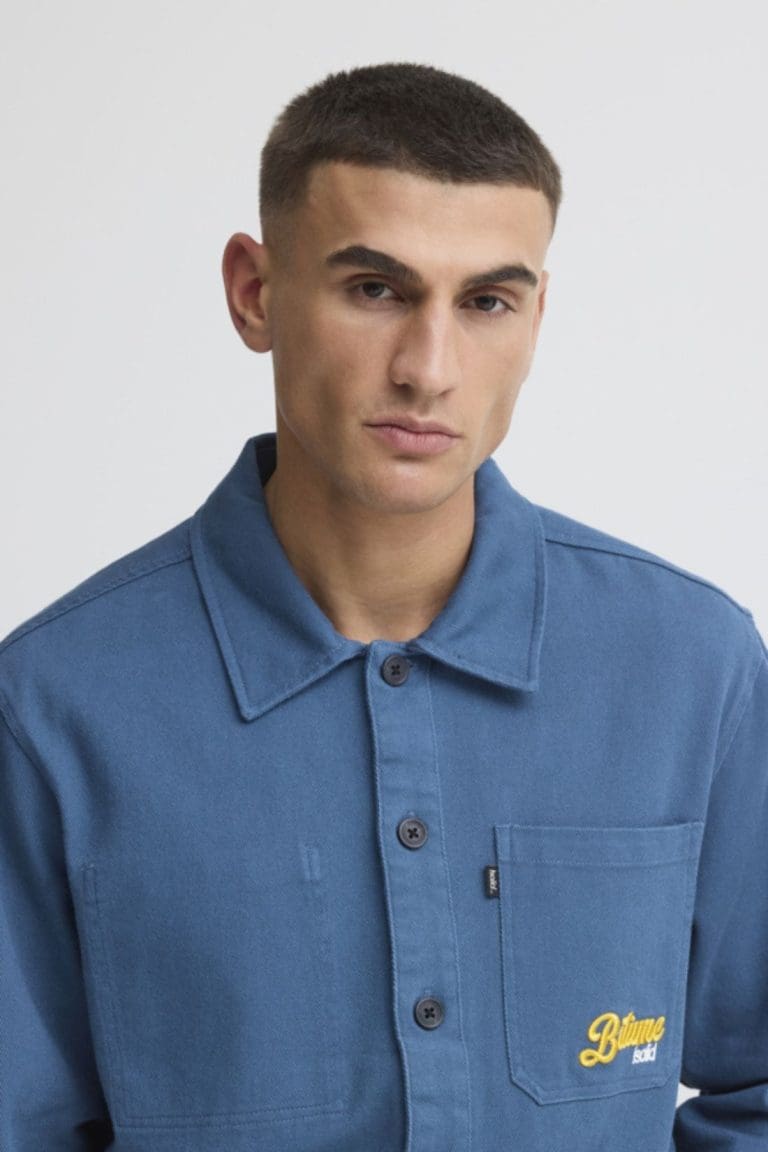 veste bellamy bleu solid