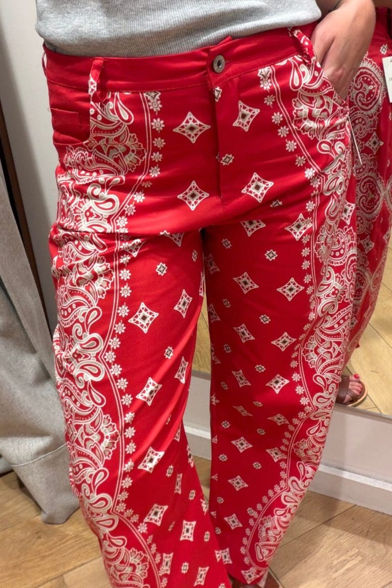pantalon castille e2 rouge outremesure