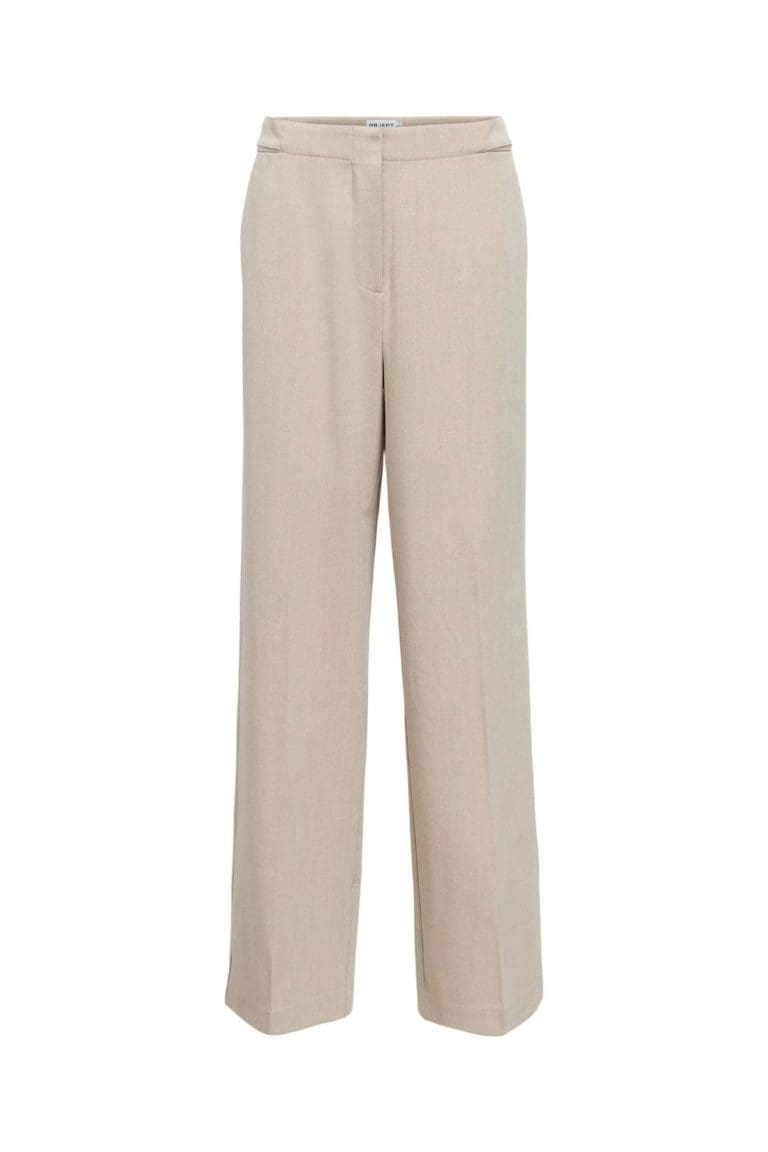 pantalon objkammy beige object