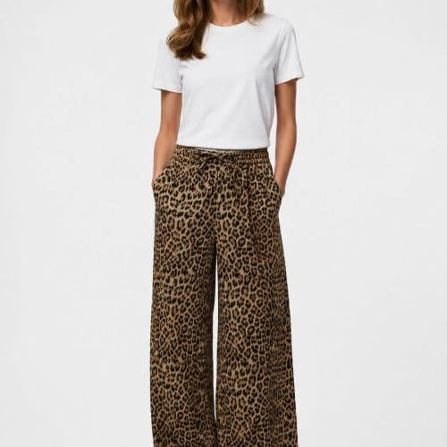 pantalon pcbosella léopard Pieces