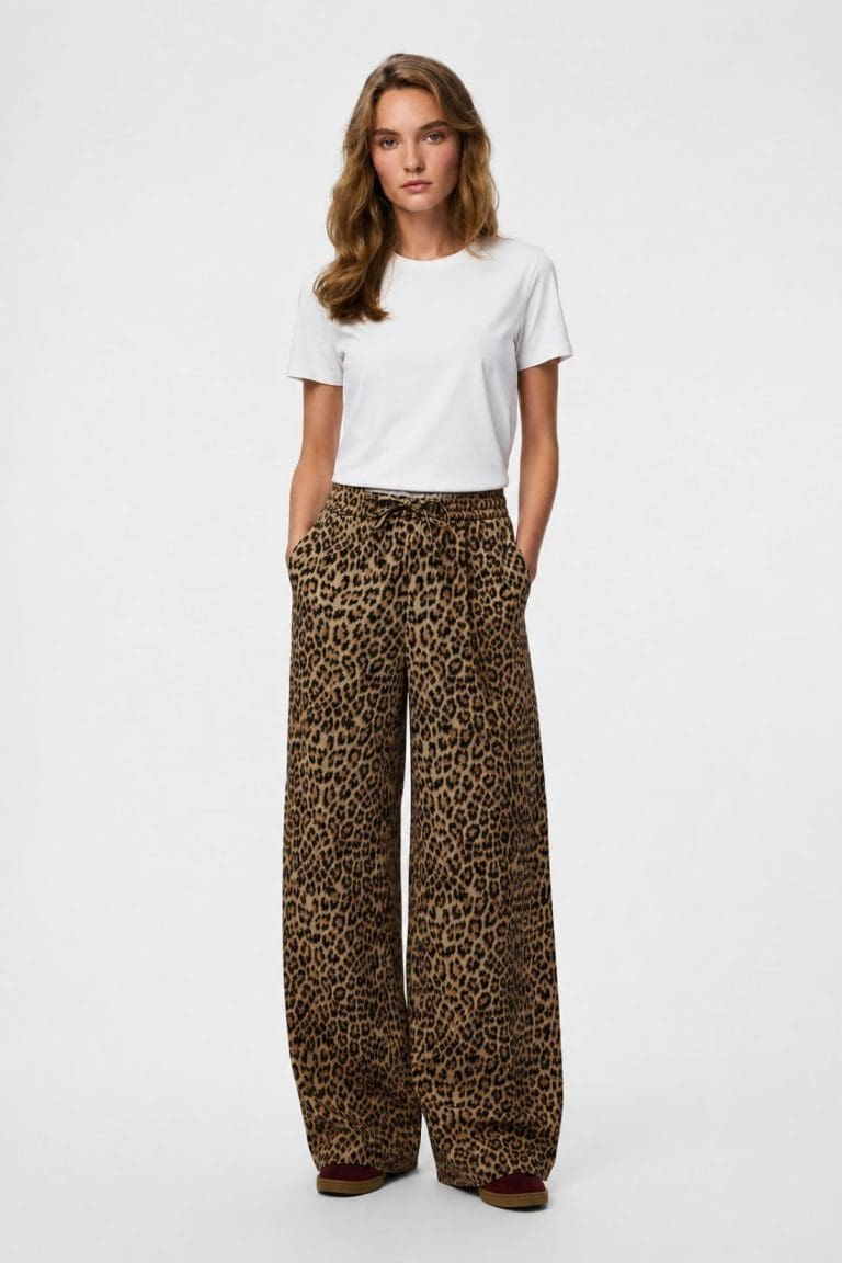 pantalon pcbosella léopard Pieces