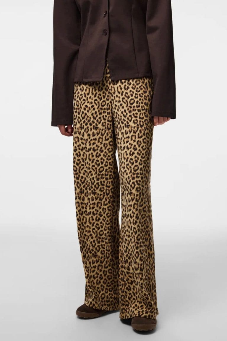 pantalon pcbosella léopard Pieces
