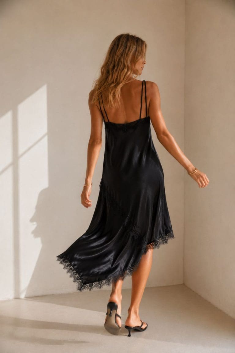 robe azia e26 noir outremesure