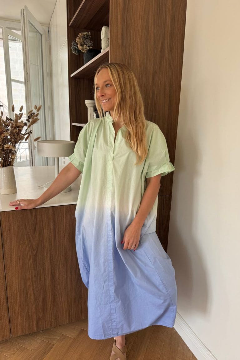 robe meline e26 bleu outremesure