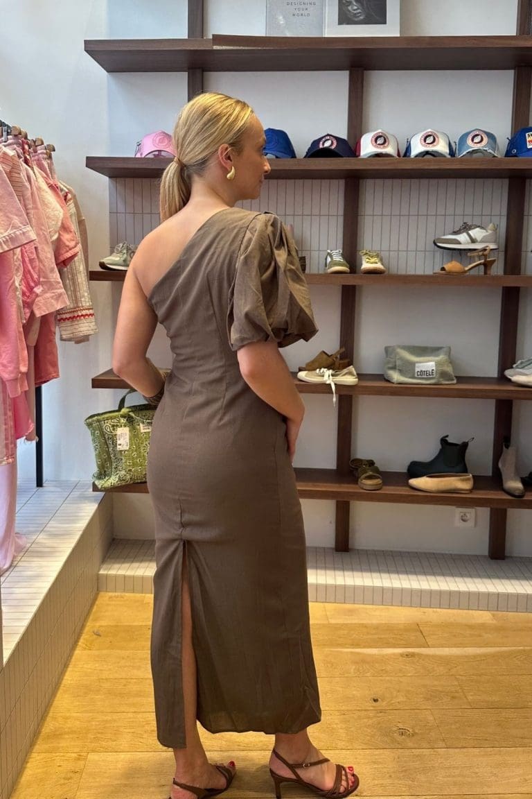 robe paloma e26 kaki outremesure
