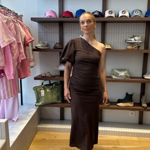robe paloma e26 marron outremesure