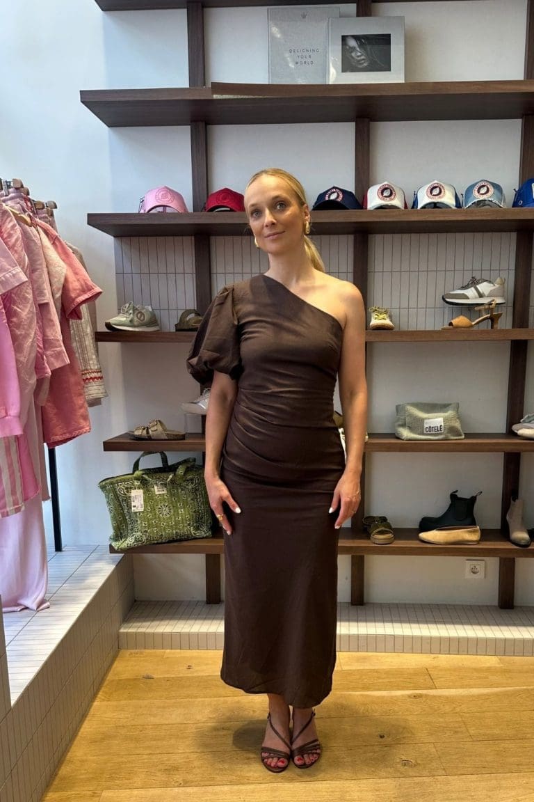 robe paloma e26 marron outremesure