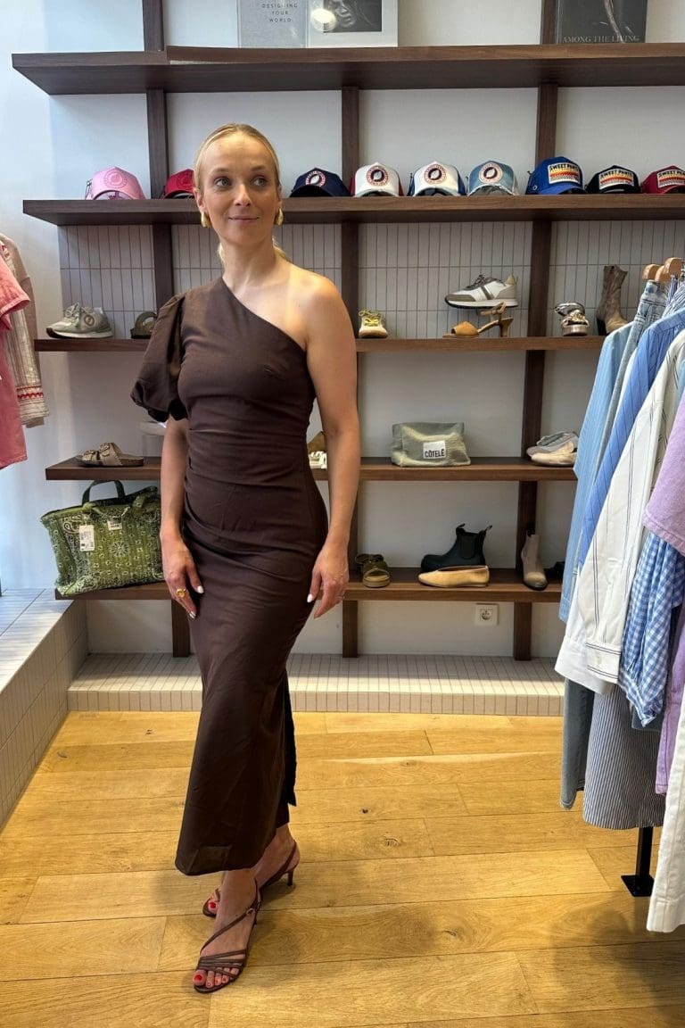 robe paloma e26 marron outremesure