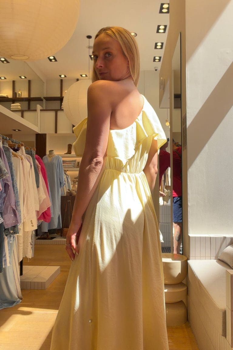 robe salomé e26 jaune outremesure