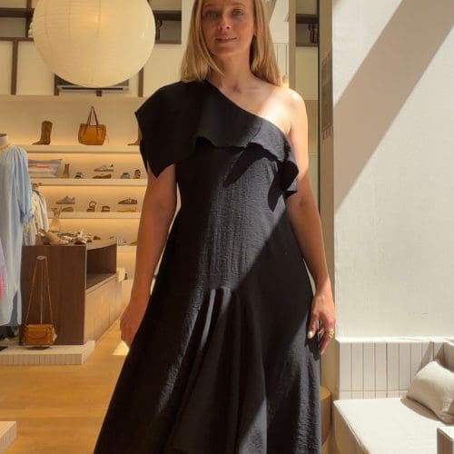 robe salomé e26 noir outremesure
